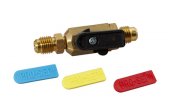 Комплект адаптеров с вентилем CPS BVM3 (M1/4"SAE х M1/4"SAE - 3 шт.)