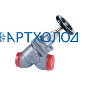 Обратно-запорный клапан SCV-S DN25 прямоточный (комплектация с маховиком) Обратно-запорный клапан SCV-S DN25 прямоточный (комплектация с маховиком)