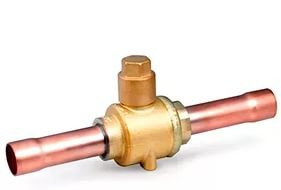 Вентиль шарововый со штуцером SBV(M)-JA7YHSY-1-S (ZBC-22s) Sanhua