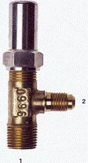 Вентиль запорный ( 1/2 NPT x 1/2 SAE ) PAS-44B 