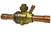 Шаровый запорный вентиль с сервисным штуцером BC-BVa-34