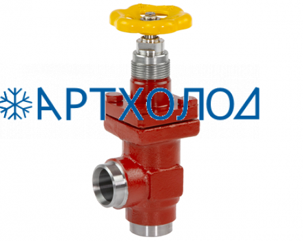 Угловой регулирующий клапан REG 25 D ANG (148B4025R) Ридан